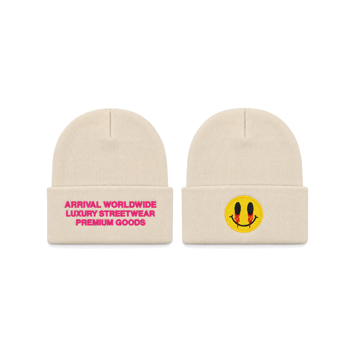 PREMIUM GOODS BEANIE (CREAM)