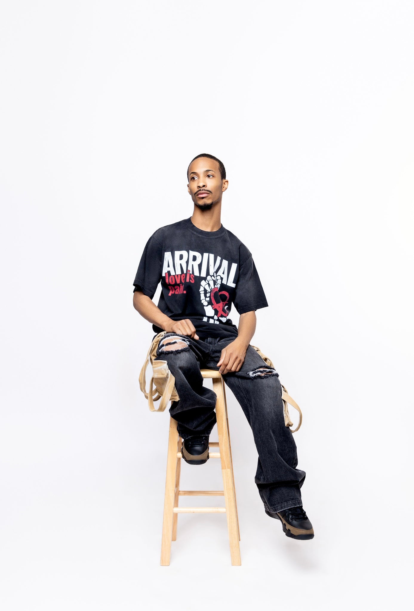 LOVE IS PAIN T SHIRT
