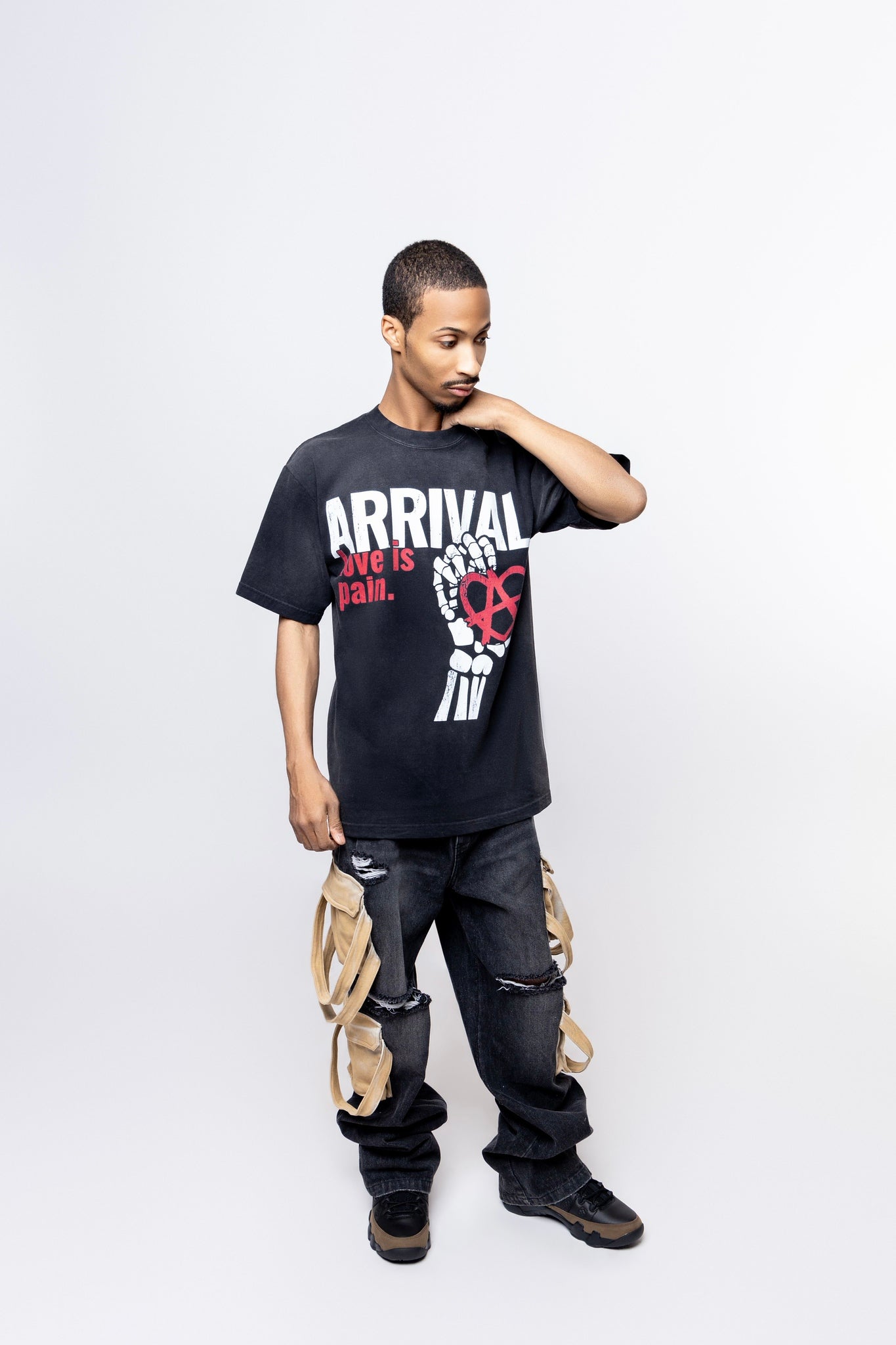 LOVE IS PAIN T SHIRT
