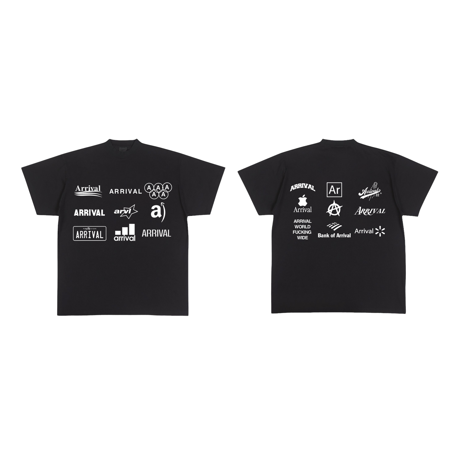 LOGO RIPS TEE (BLACK)