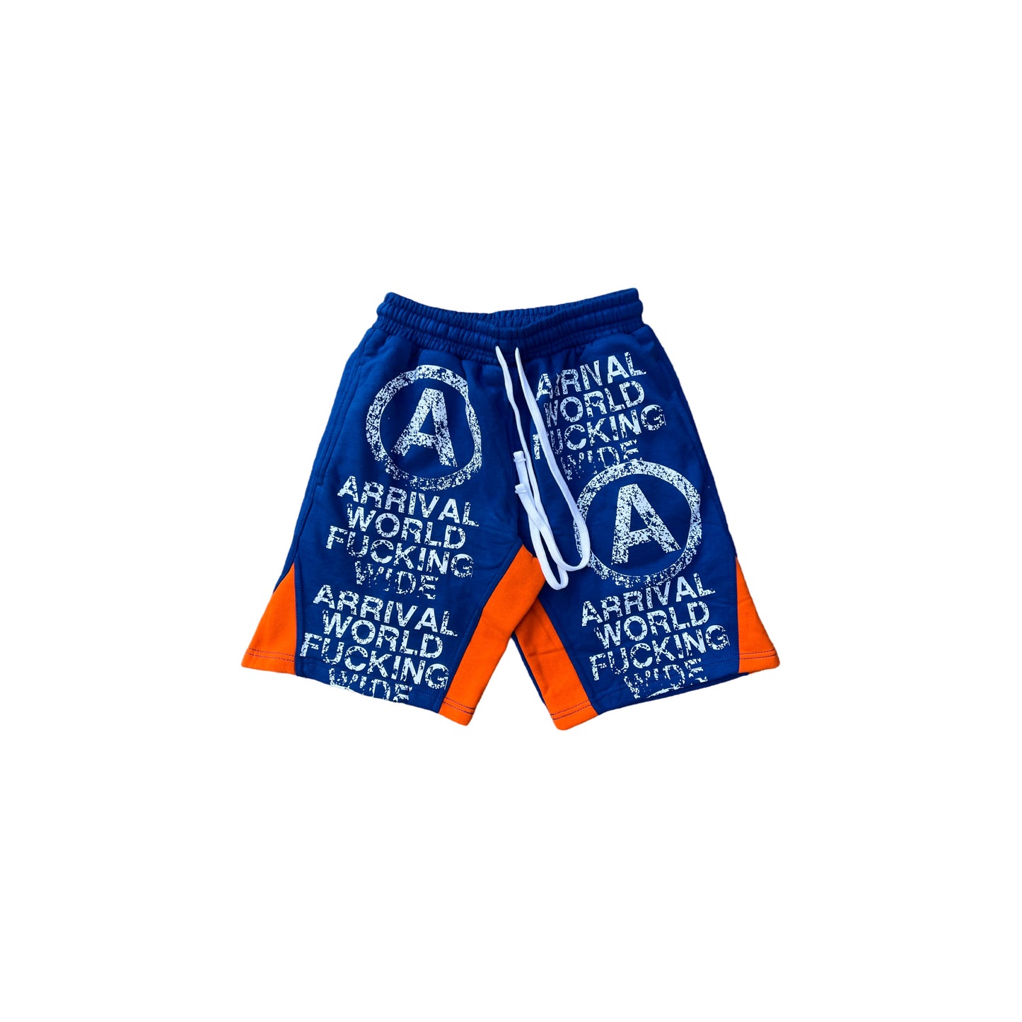 FLARE SHORTS (BLUE)
