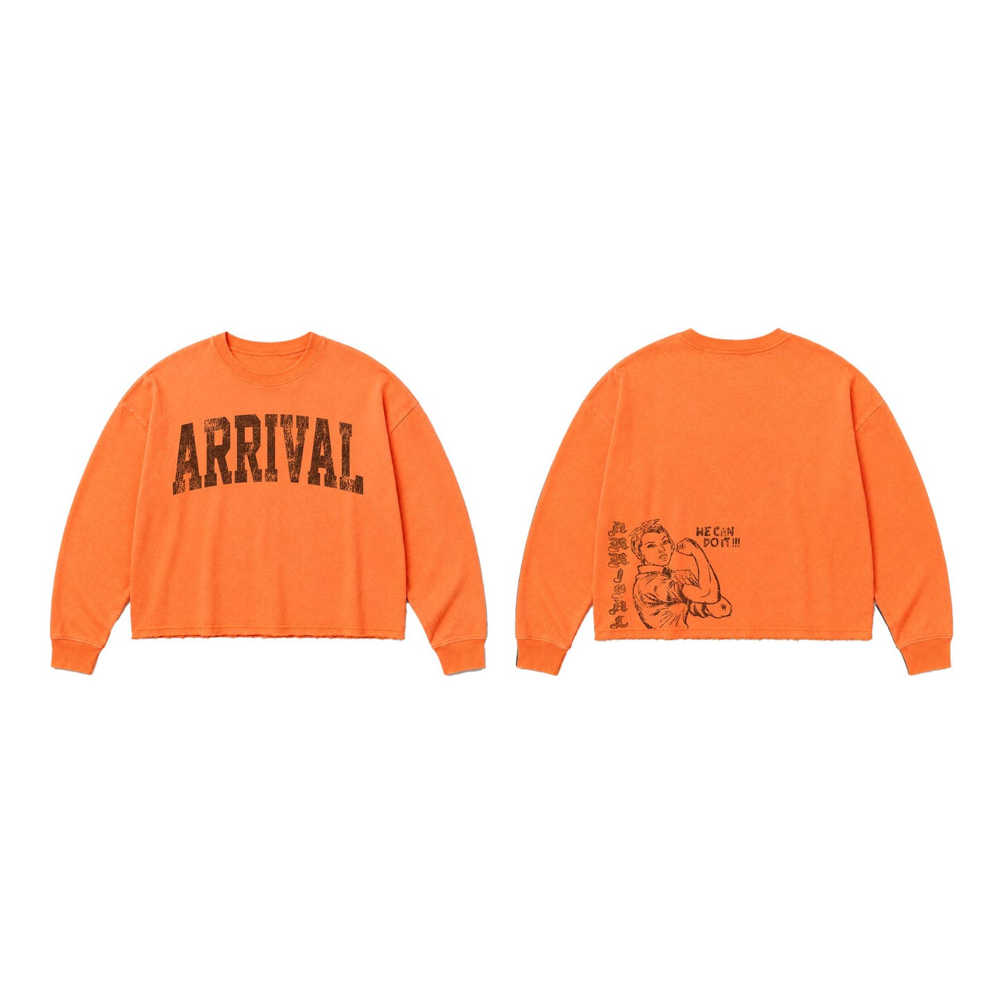 UNIVERSITY LONG SLEEVE (ORANGE)