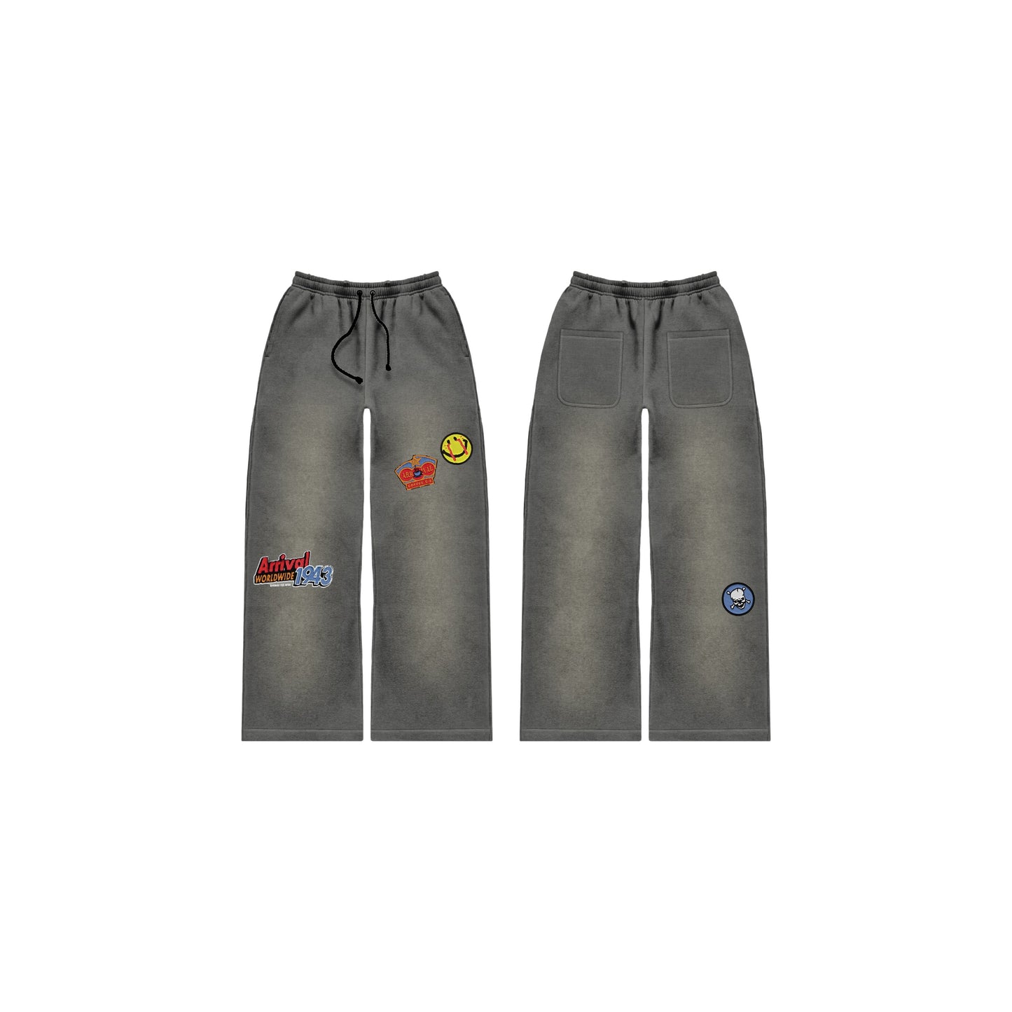PATCHWORK DESTROYED SWEATPANTS