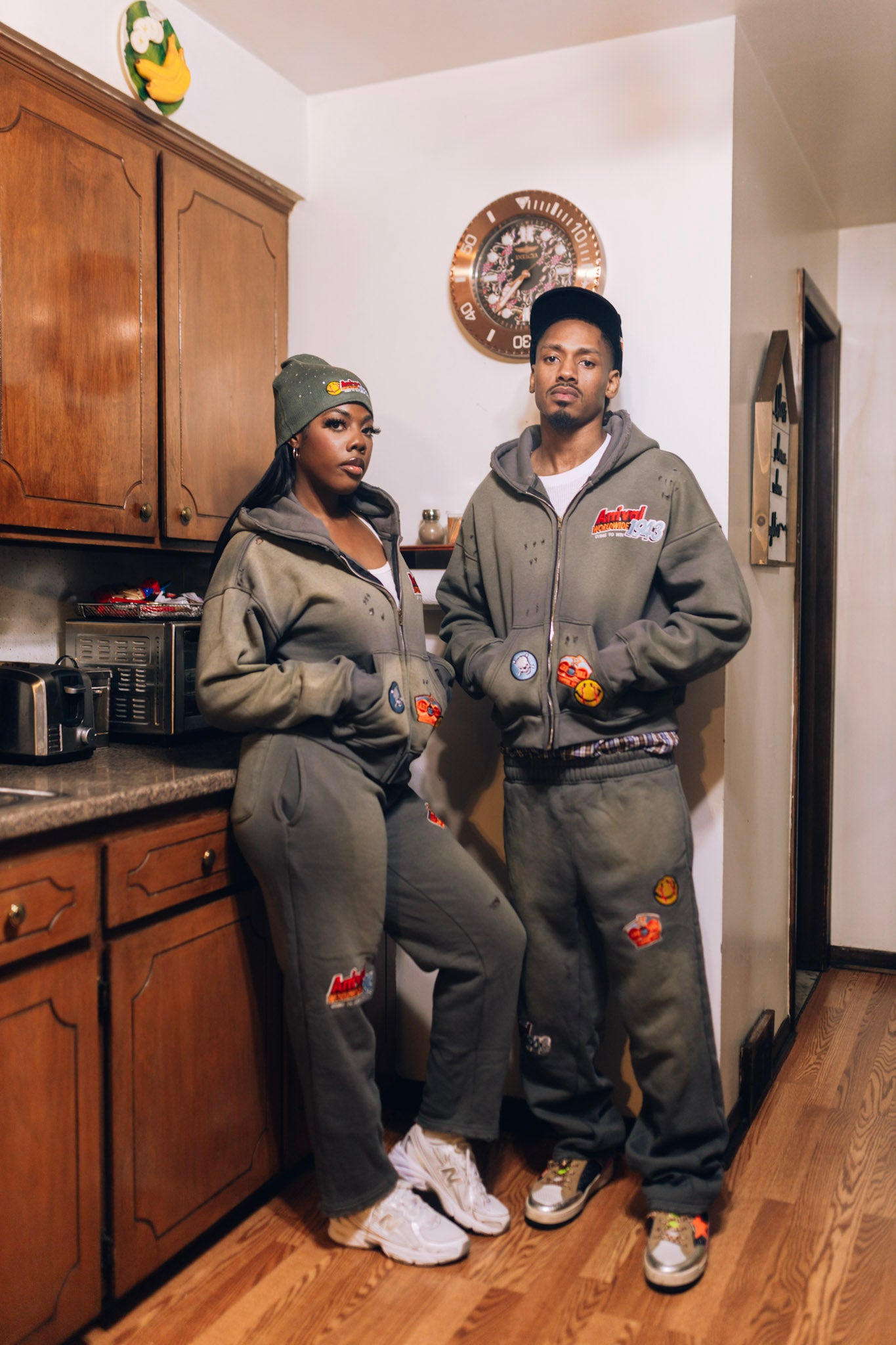 PATCHWORK DESTROYED SWEATPANTS