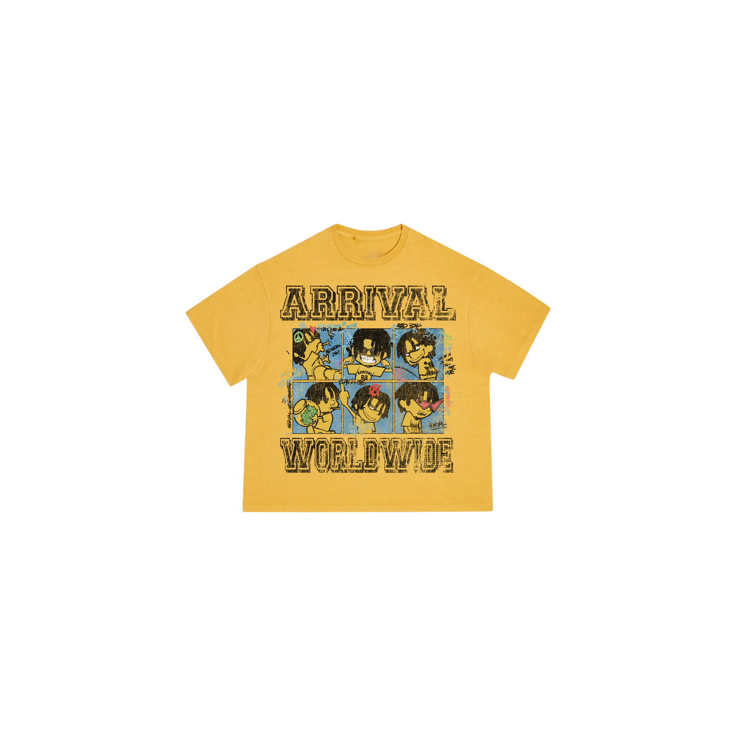 YEARBOOK TEE (GOLD)