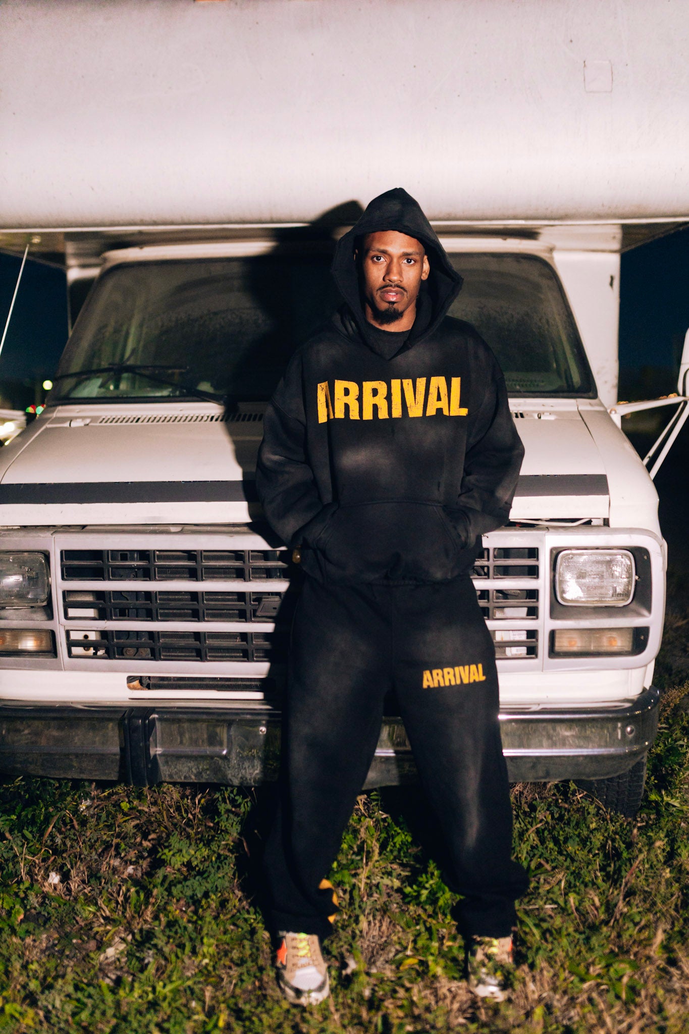 SMILEY DESTROYED PULLOVER