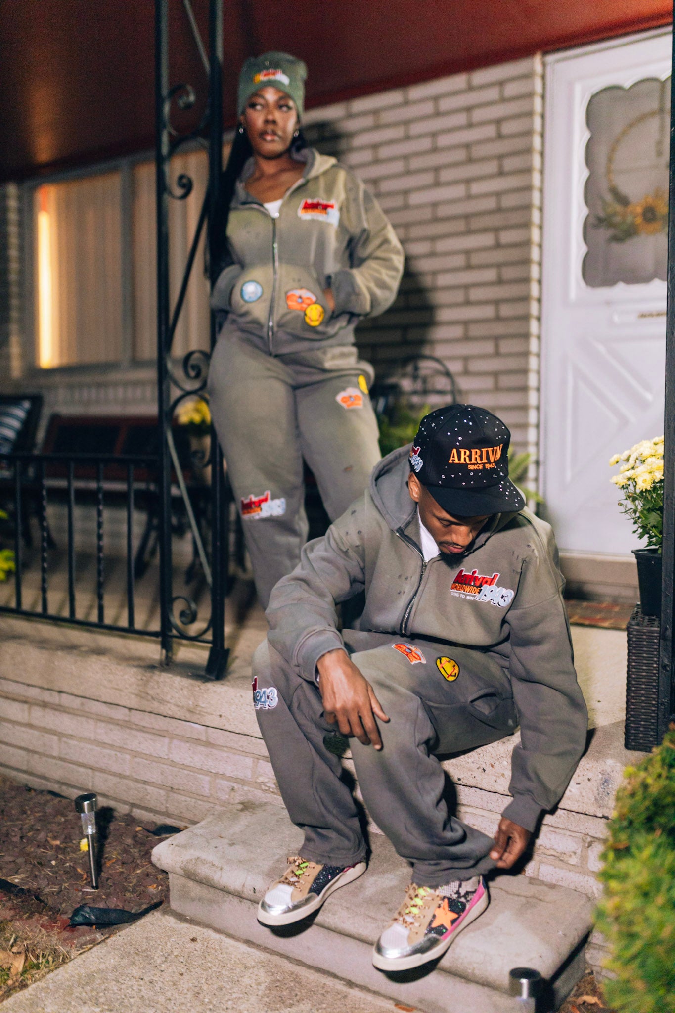 PATCHWORK DESTROYED SWEATPANTS