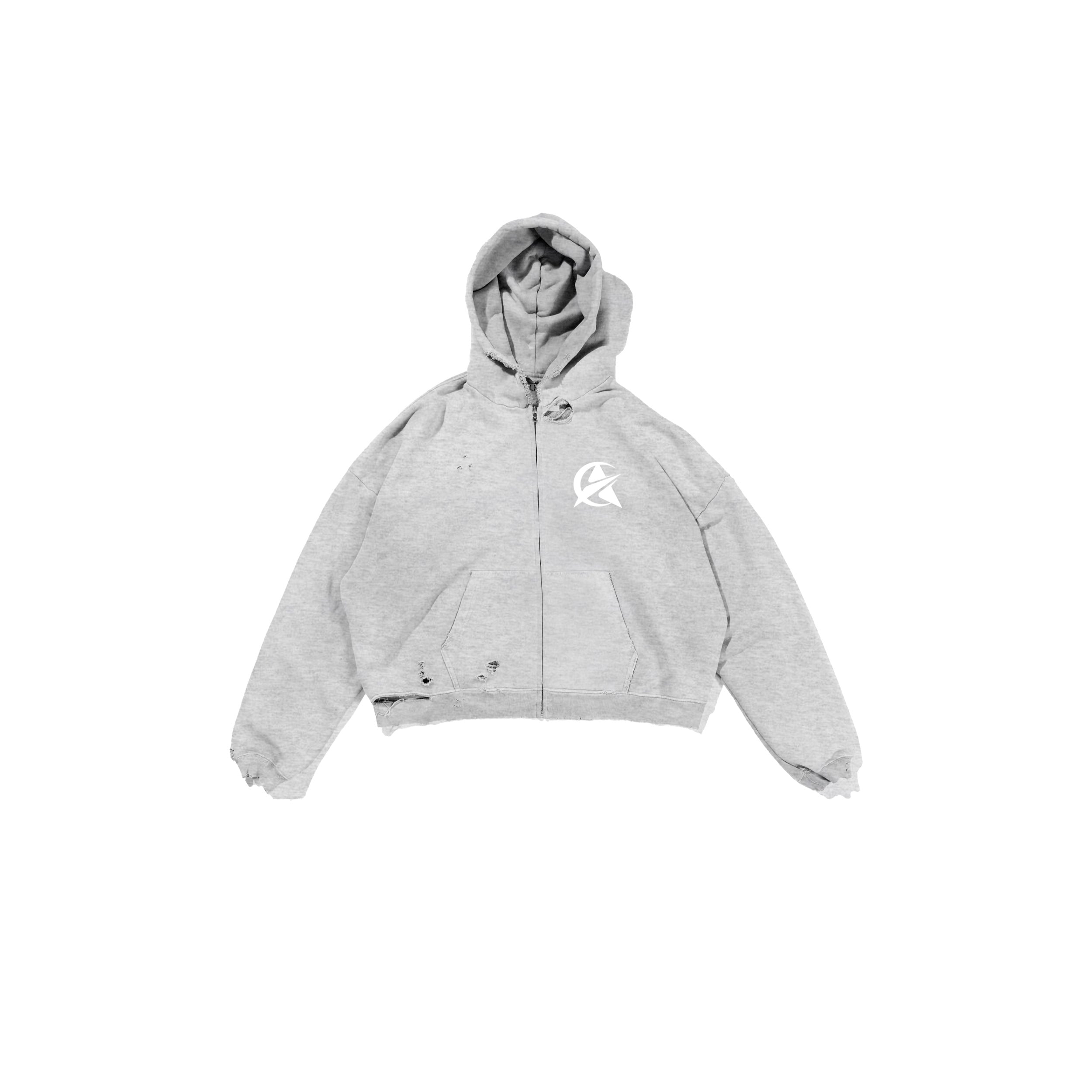 DESTROYED LOGO ZIP UP – Arrival Worldwide