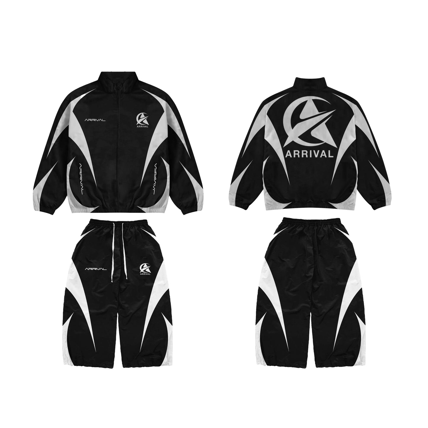 ARRIVAL TRACKSUIT (BLACK/GREY)