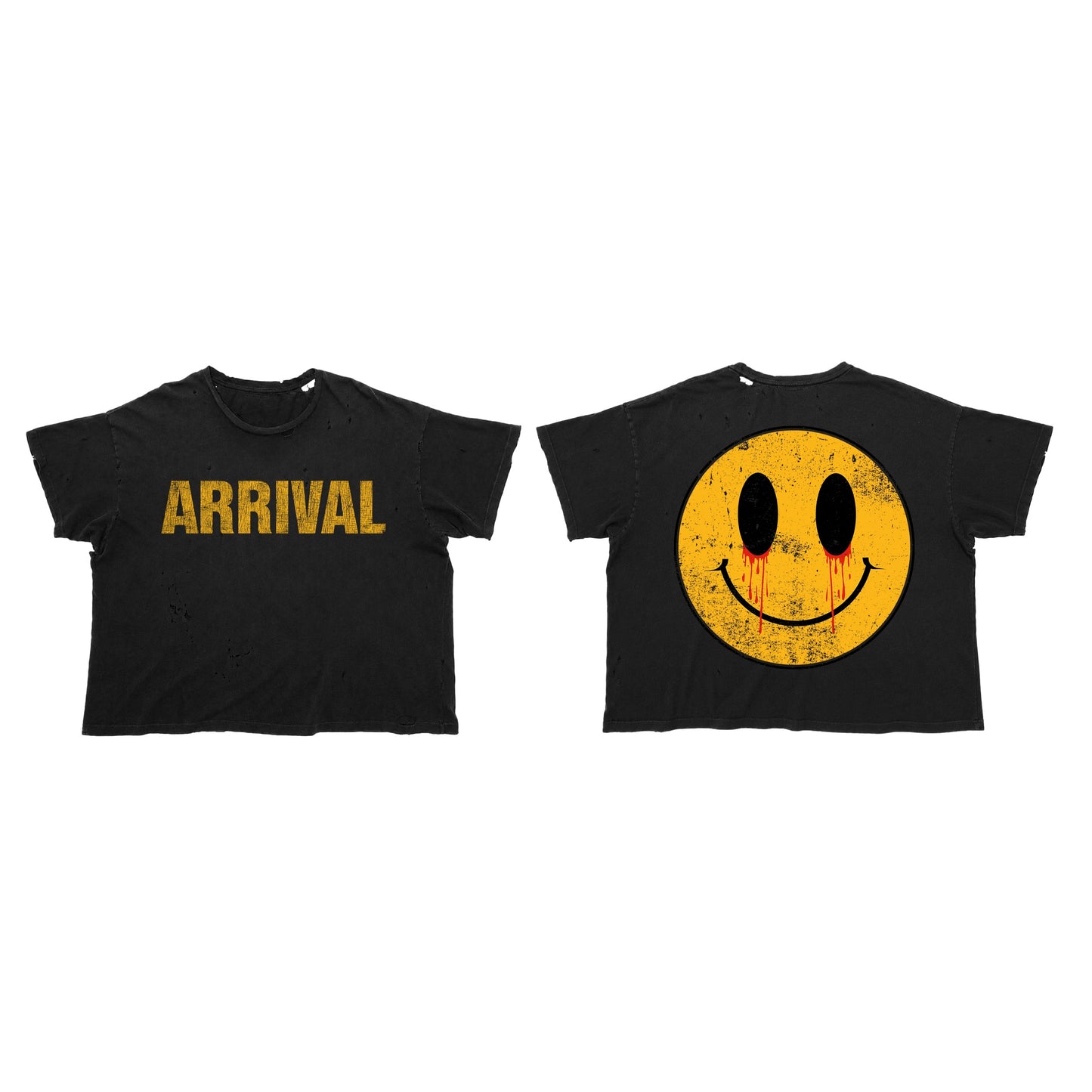 SMILEY TEE (BLACK)