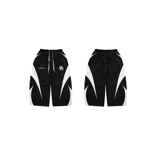 ARRIVAL TRACK PANTS (BLACK/GREY)