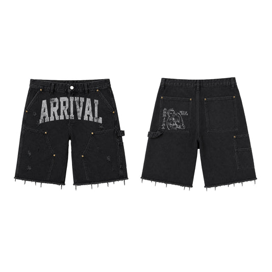 UNIVERSITY CARPENTER SHORTS (BLACK)