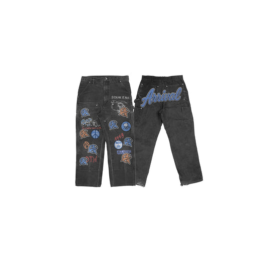 PATCHWORK DBL KNEE CARPENTERS