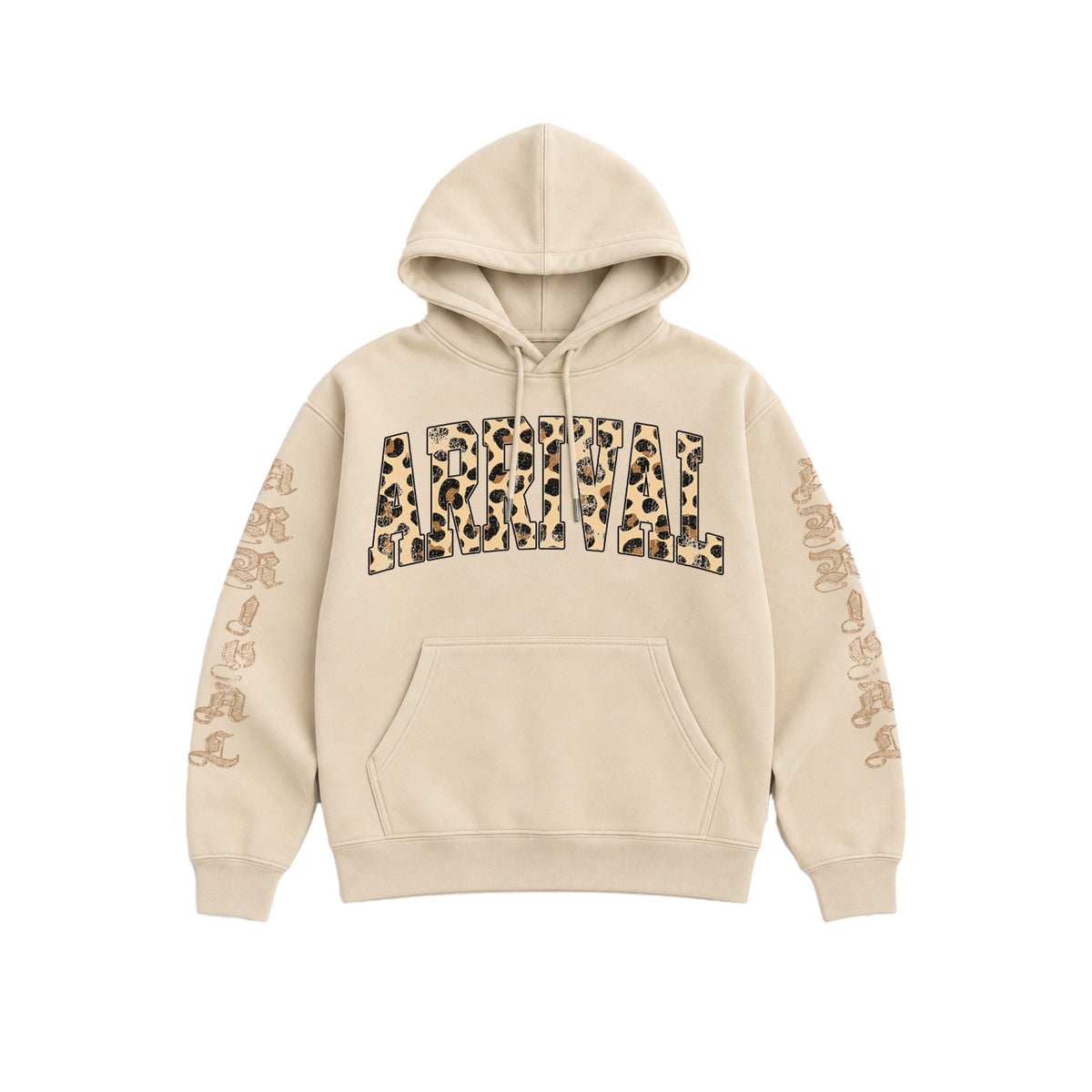 UNIVERSITY PULLOVER (CHEETAH PRINT)
