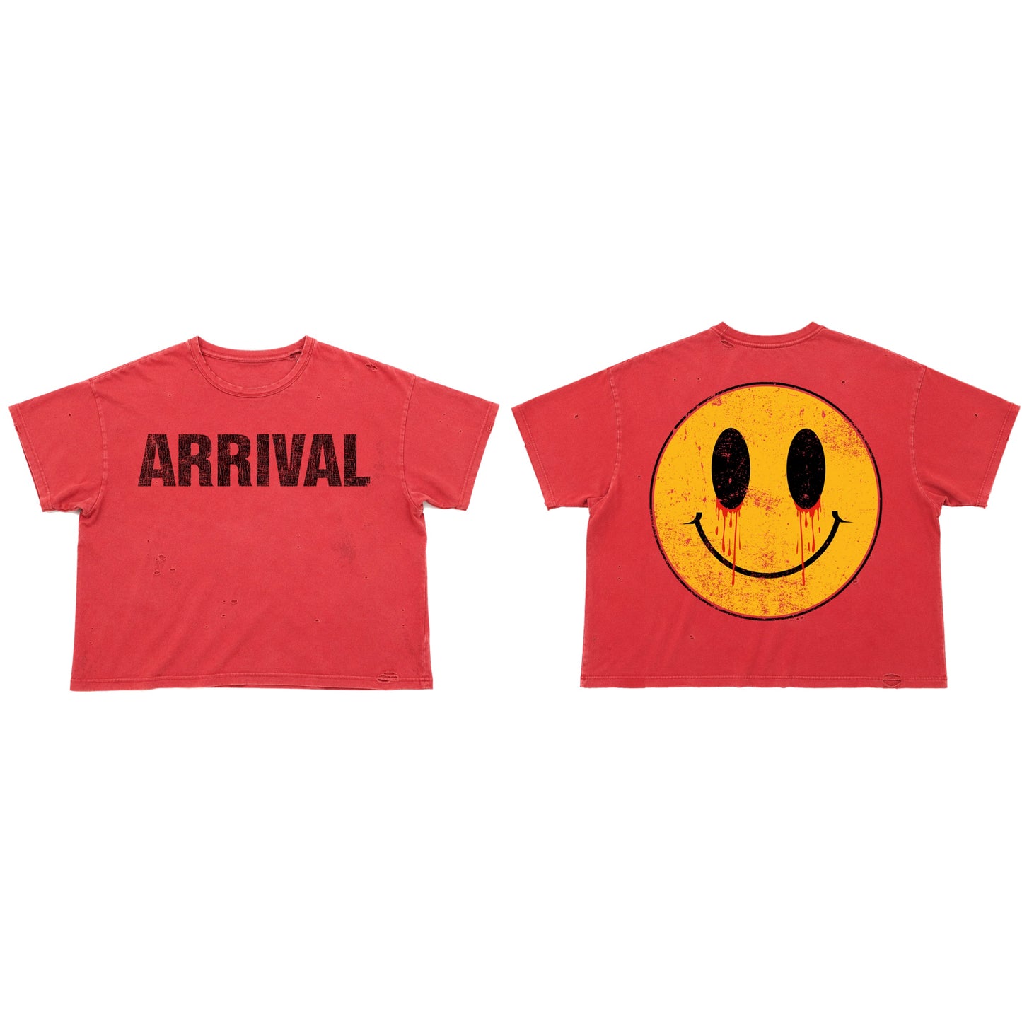 SMILEY TEE (RED)