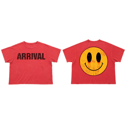 SMILEY TEE (RED)